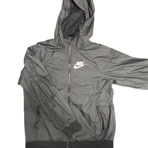 Kids Nike Black Hooded Jacket